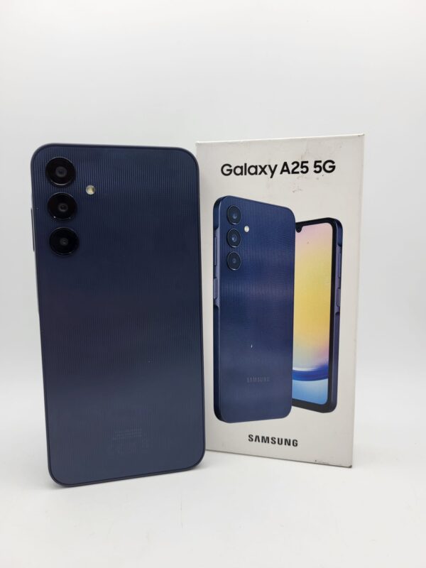 488284 1 MOVIL SAMSUNG GALAXY A25 5G 256GB / 8GB RAM AZUL OSCURO + CAJA + CABLE