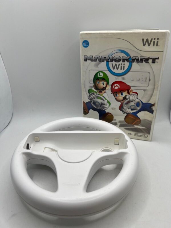 488708 1 VIDEOJUEGO WII MARIO KART + VOLANTE