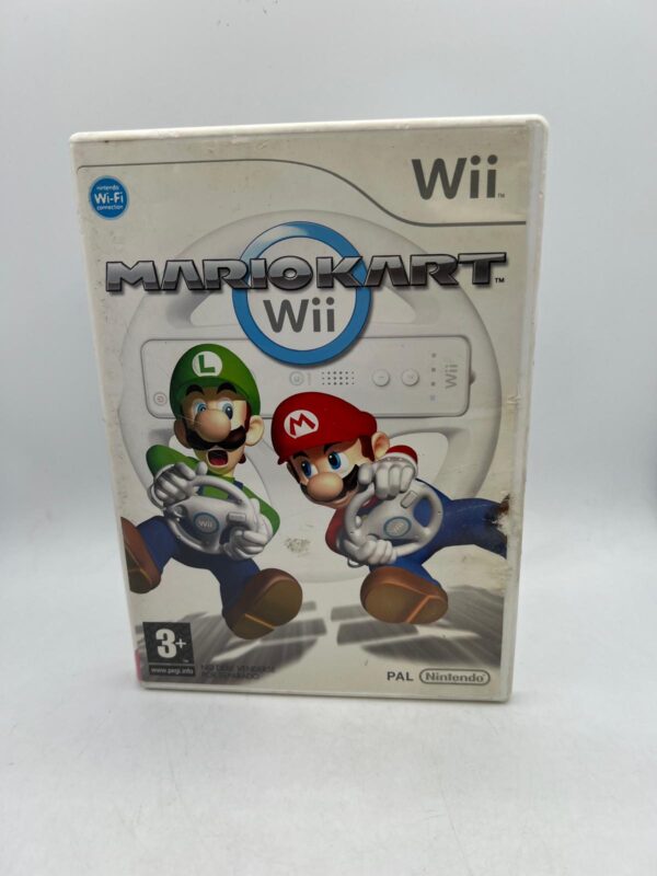 488708 2 VIDEOJUEGO WII MARIO KART + VOLANTE