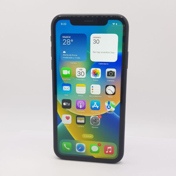 489460 3 IPHONE XR 64GB GRIS ESPACIAL (SALUD BATERÍA 81%)