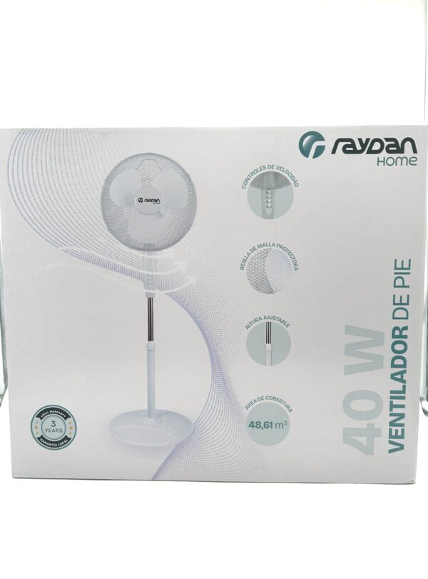 A1 N3853617 1 VENTILADOR DE PIE RAYDAN 40W