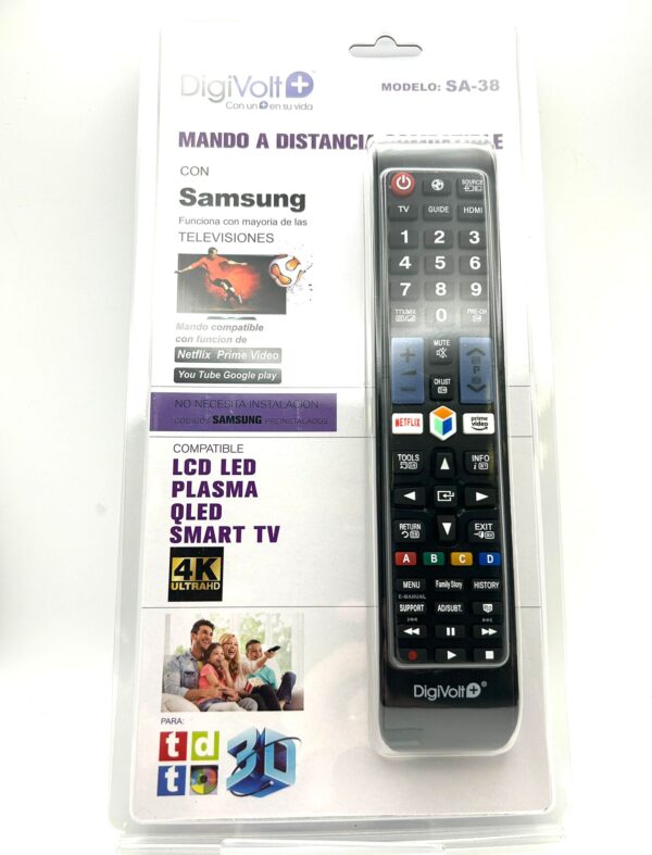 A1 N388830 1 MANDO UNIVERSAL PARA TV SAMSUNG DIGIVOLT