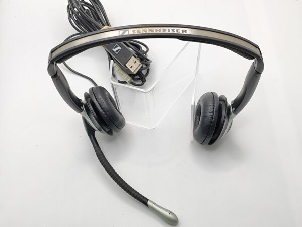 IMG 20240807 131119 PzUJGM scaled AURICULARES SENNHEISER C550 CALL CENTER NEGRO METALICO