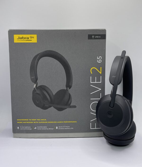 IMG 4849SAMU010822 50 scaled AURICULARES JABRA EVOLE2 65 + CAJA + CABLE