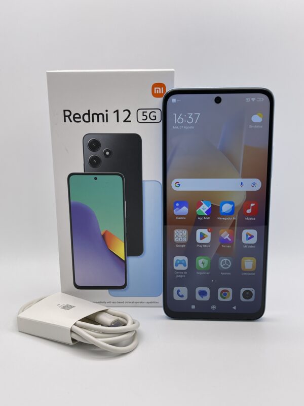 IMG 5472SAMU070824 100 scaled MOVIL XIAOMI REDMI 12 5G 128GB /4GB CON CAJA