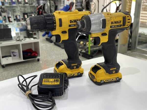 IMG 5593SAMU080824 69 scaled PACK ATORNILLADOR DEWALT DCD710 + LLAVE DE IMPACTO DCF815 + 2 BATERIAS + CARGADOR