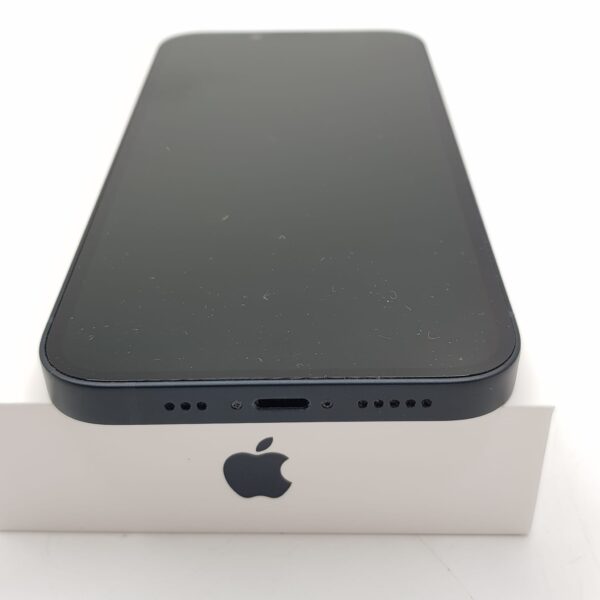 05 U470437 4 IPHONE 14 128GB NEGRO + CAJA + CABLE ( SALUD BATERÍA 100% )