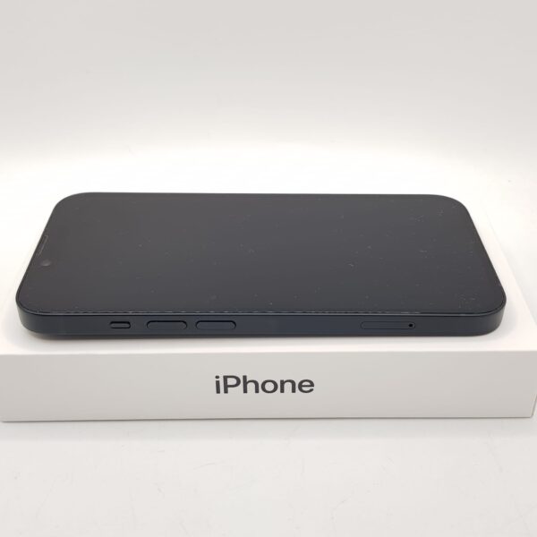 05 U470437 6 IPHONE 14 128GB NEGRO + CAJA + CABLE ( SALUD BATERÍA 100% )