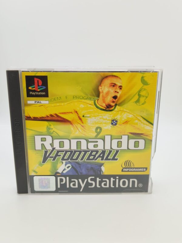 15U495704 1 JUEGO PS1 RONALDO V-FOOTBALL