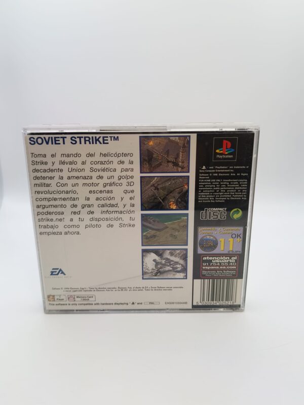 15U495705 3 JUEGO PS1 SOVIET STRIKE