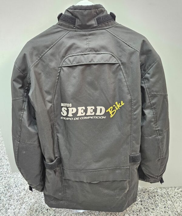 480389 3 scaled CHAQUETA MOTO SPEED BIKE NEGRA WATER PROTECTION TALLA L