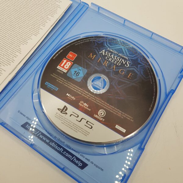 482430 2 VIDEOJUEGO ASSASSIMS CREED MIRAGE DELUXE EDITION PS5