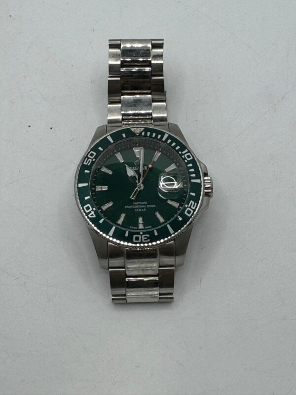 482828 4 RELOJ CABALLERO JAGUAR J860/B VERDE CORREA ACERO