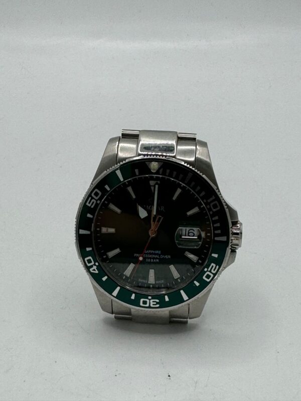 482828 5 RELOJ CABALLERO JAGUAR J860/B VERDE CORREA ACERO