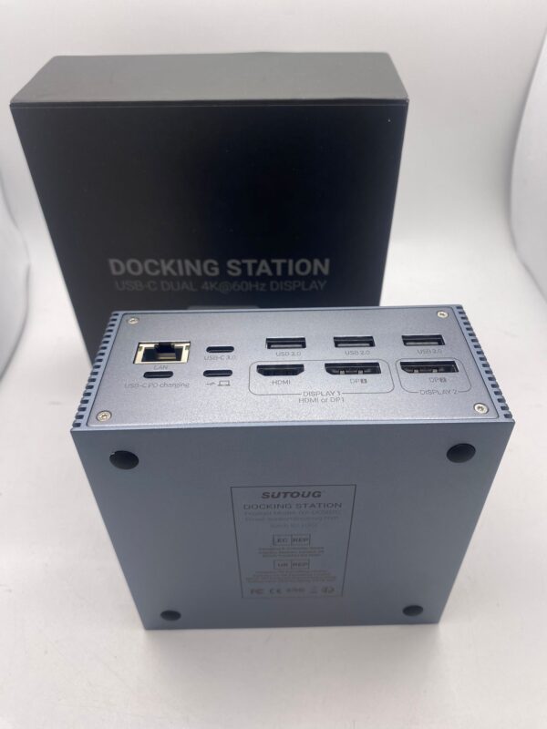 488455 3 DOCKING STATION USB-C DUAL 4K DISPLAY QY-DC002C A ESTRENAR