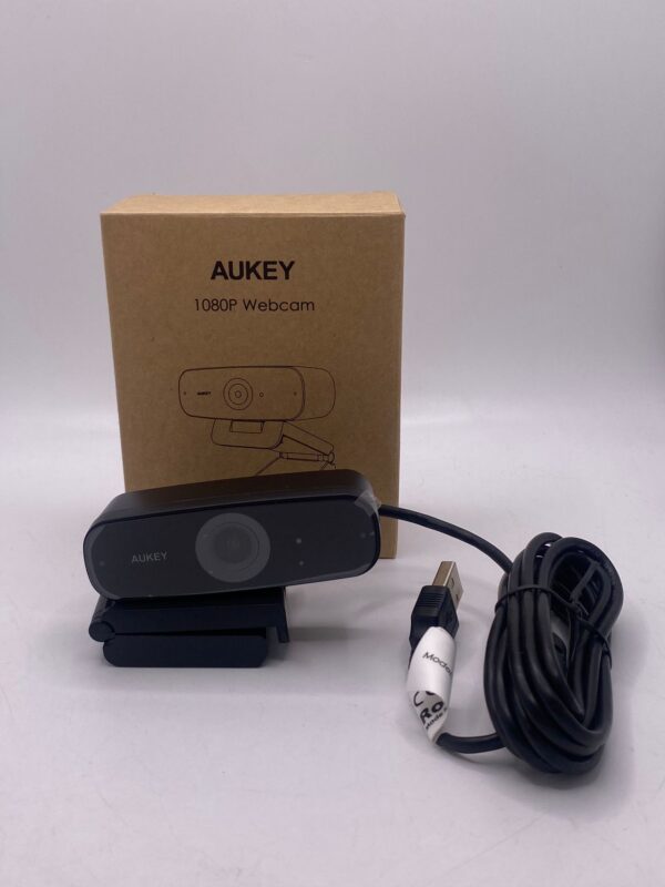 489024 3 WEBCAM AUKEY 1080P + CAJA "A ESTRENAR"