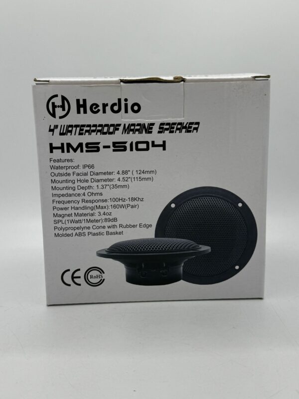 489234 1 ALTAVOCES EMPROTABLES HERDIO HMS 5104 + CAJA