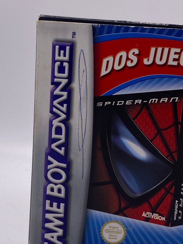 489489 6 VIDEOJUEGO GAMEBOY 2 EN 1 SPIDERMAN + SPIDERMAN 2 + MANUAL + CAJA