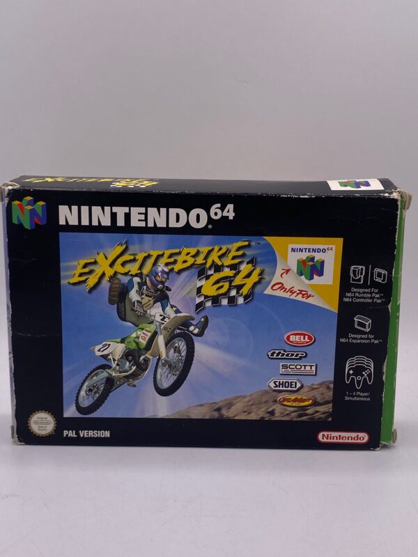 489492 1 VIDEOJUEGO NINTENDO 64 EXCITEBIKE 64 + CAJA