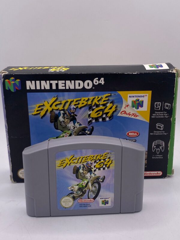 489492 2 VIDEOJUEGO NINTENDO 64 EXCITEBIKE 64 + CAJA