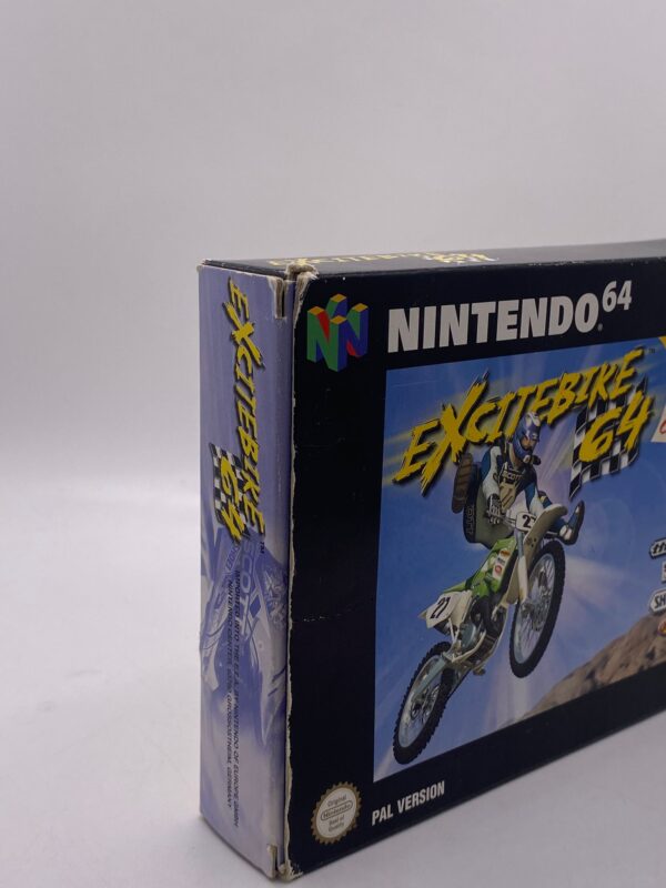 489492 4 VIDEOJUEGO NINTENDO 64 EXCITEBIKE 64 + CAJA