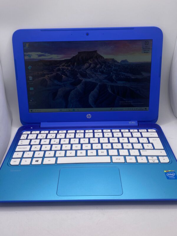 489754 1 PORTATIL HP STREAM CELERON N2840 32GB 2GB AZUL + CARGADOR