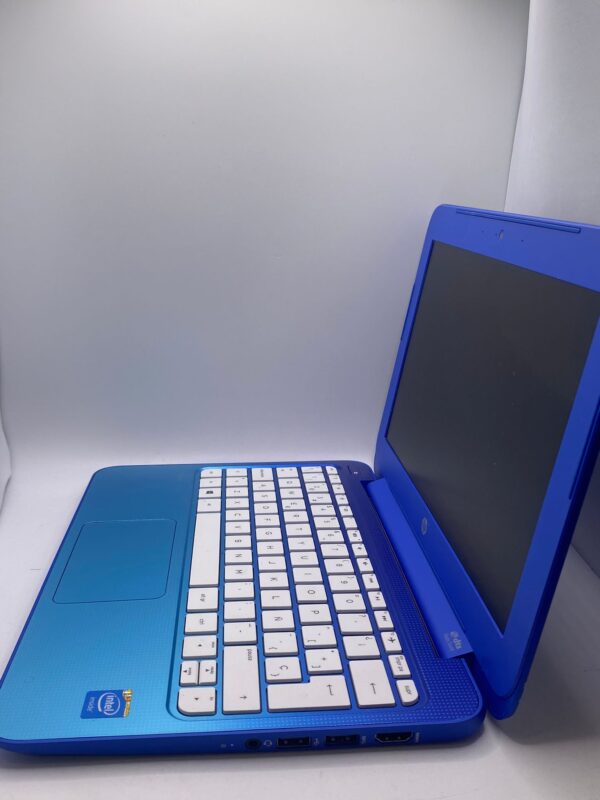 489754 4 PORTATIL HP STREAM CELERON N2840 32GB 2GB AZUL + CARGADOR