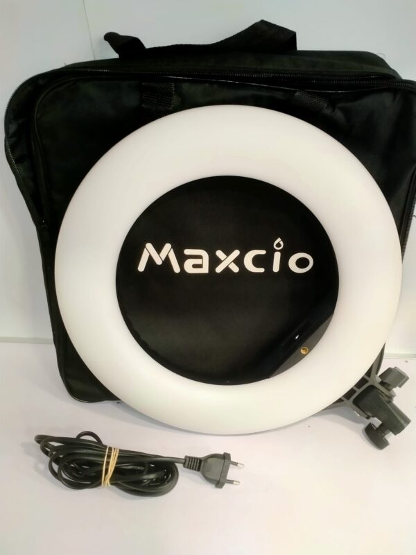 489878 4 ARO DE LUZ MAXCIO SLP R360C + ALIMENTADOR + FUNDA