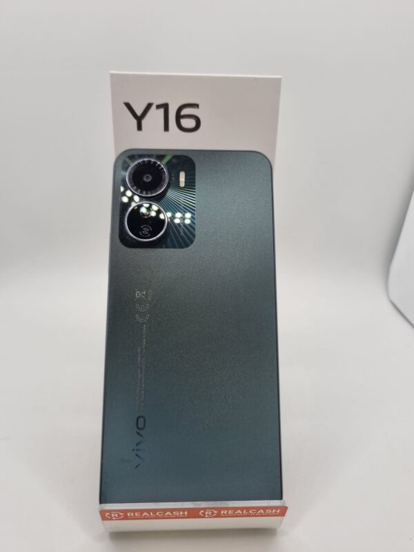 489882 4 MOVIL VIVO Y16 128GB/4GB NEGRO + CAJA