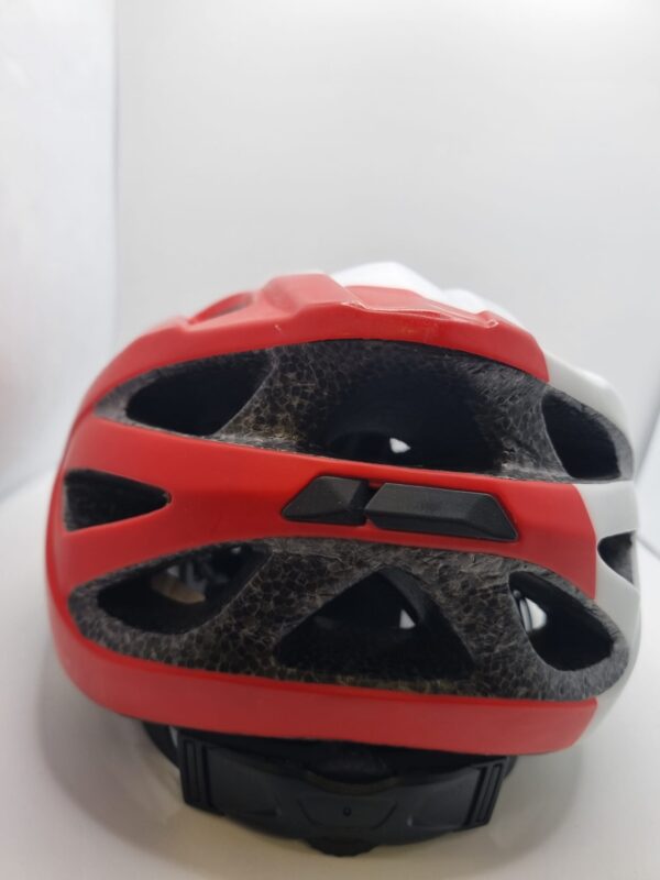 489940 4 CASCO DE BICICLETA ROCKRIDER BTWIN TS BLANCO/ROJO