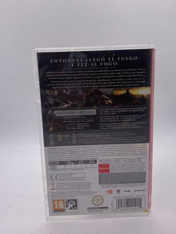 490180 1 JUEGO DE NINTENDO SWITCH DARK SOULS