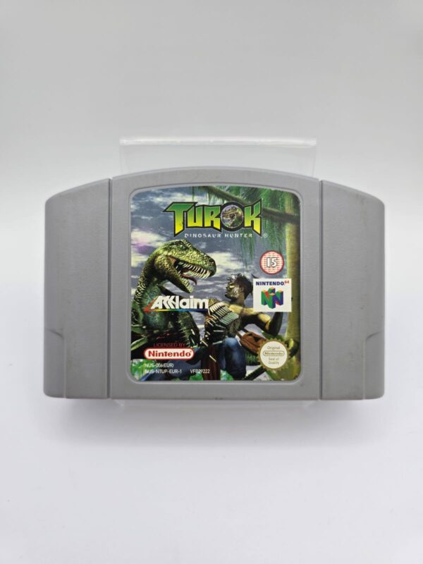 490531 1 JUEGO NINTENDO 64 TUROK DINOSAUR HUNTER