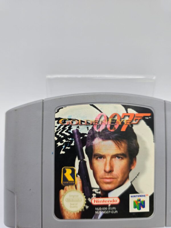 490539 1 JUEGO NINTENDO 64 GOLDEN EYE 007 + CAJA + MANUAL