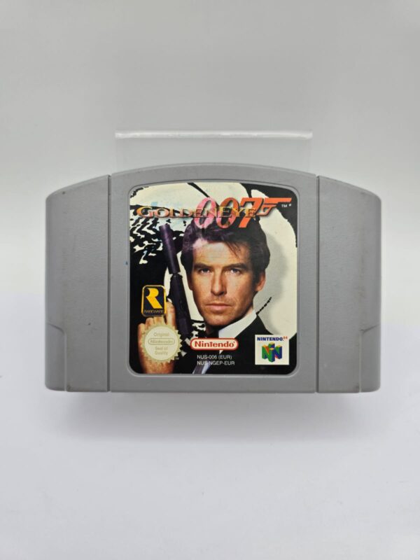 490539 3 JUEGO NINTENDO 64 GOLDEN EYE 007 + CAJA + MANUAL