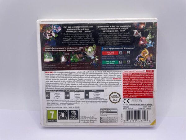 491364 3 VIDEOJUEGO NITENDO 3DS LUIGIS MANSION 2