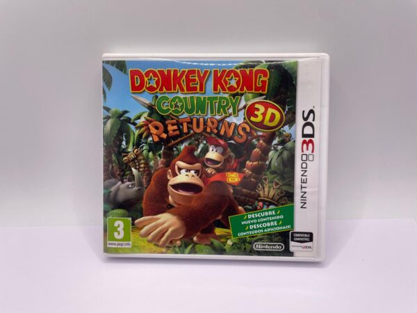 491365 4 VIDEOJUEGO NITENDO 3DS DONKEY KONG RETURNS