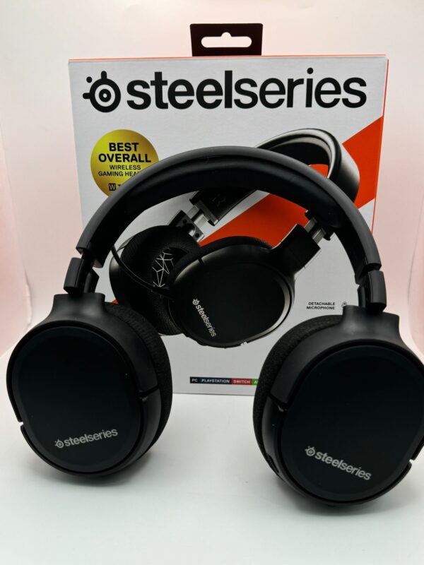 491883 2 AURICULRES STEELSERIES ARCTIS 1 WIRELESS + CAJA + ACC