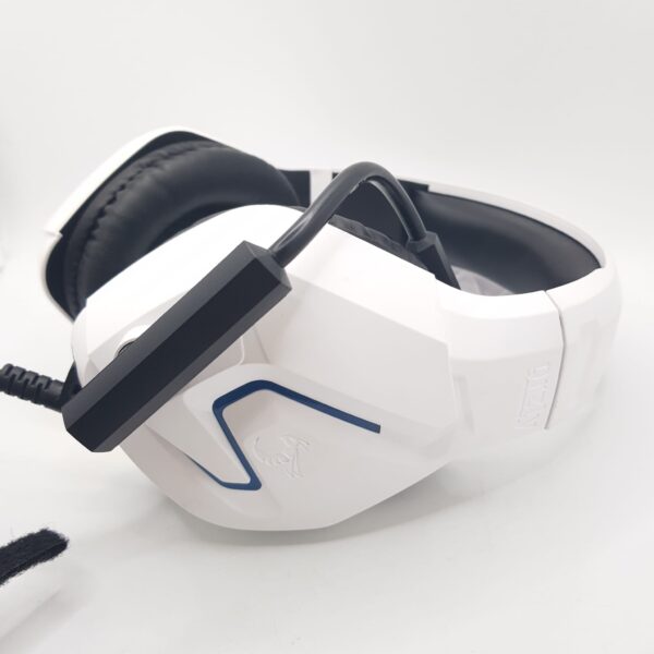 492183 4 AURICULARES GAMING ORZLY BLANCO