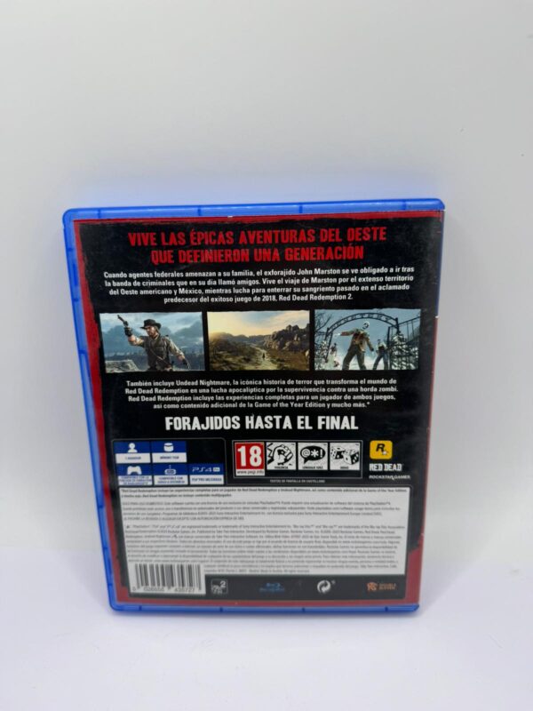 493020 3 VIDEOJUEGOS PS4 RED DEAD REDEMPTION