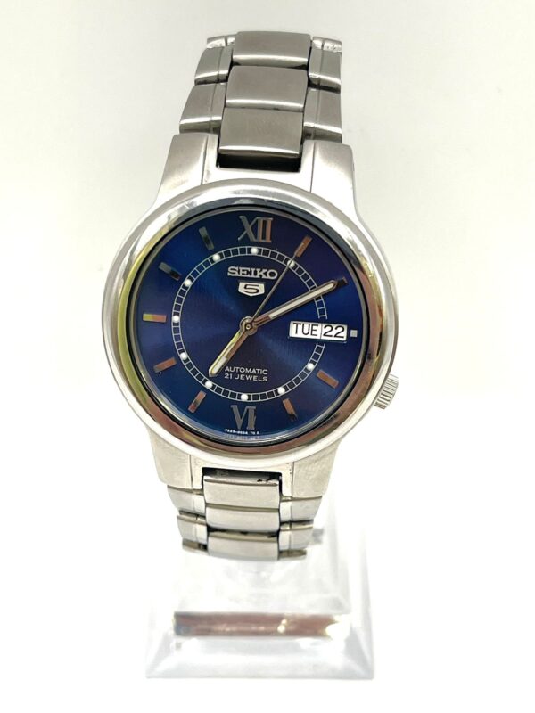 493036 6 RELOJ AUTOMATICO SEIKO 7S26 02N0 CORONA AZUL