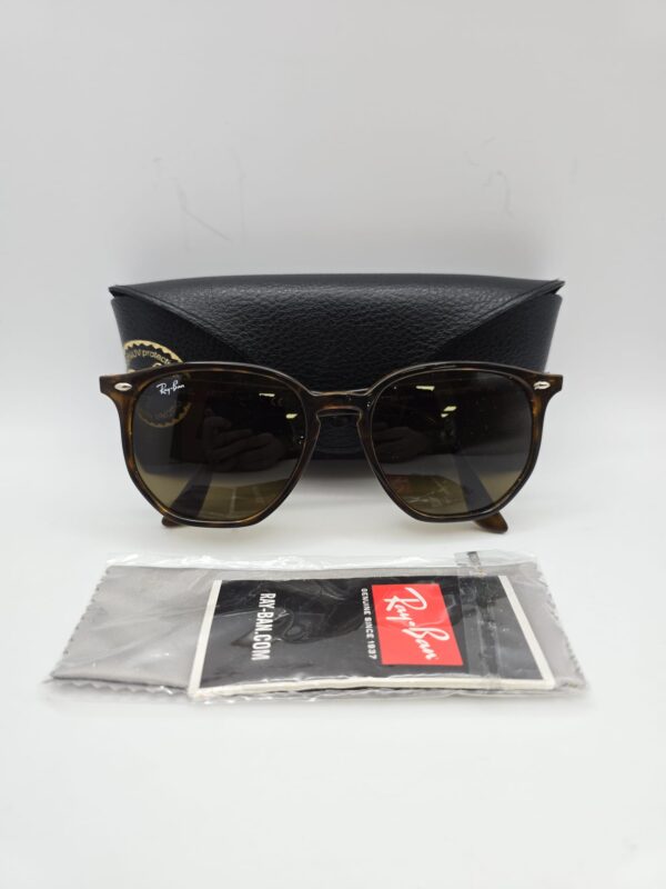 493072 7 GAFAS DE SOL RAYBAN RB 4306 AMARILLA MOTEADA CON FUNDA