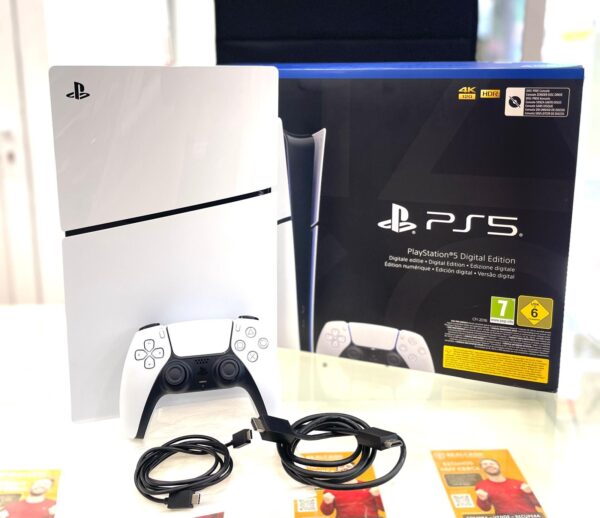 493172 5 CONSOLA SONY PS5 SLIM DIGITAL 1 TB + MANDO + CAJA