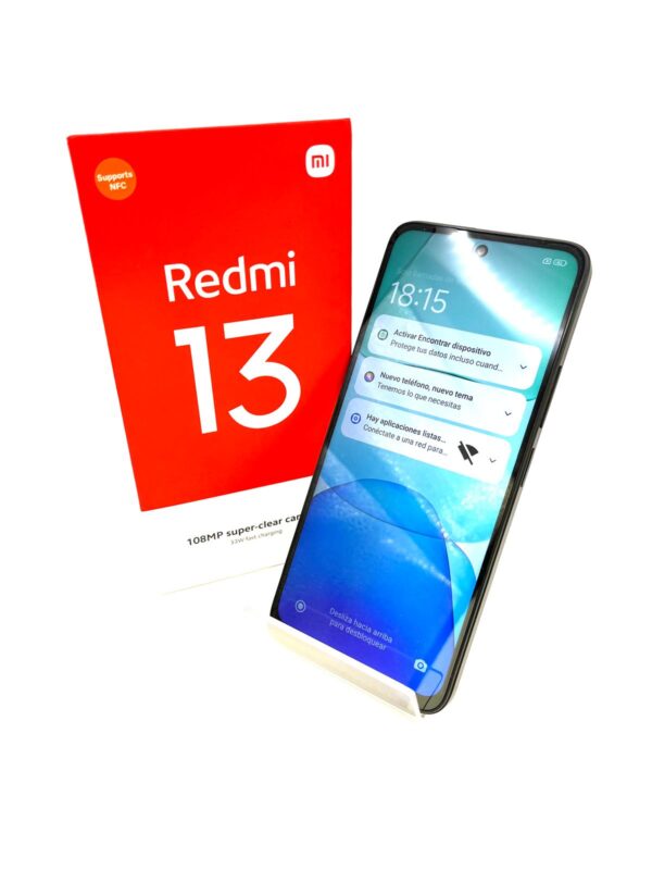 493406 2 MOVIL REDMI 13 256 GB 8GB RAM + CAJA / A ESTRENAR