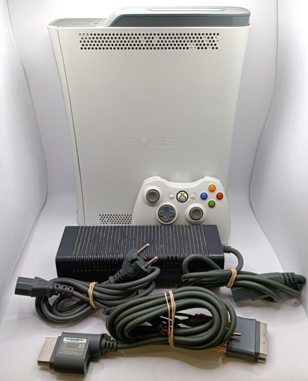 493840 2 CONSOLA XBOX 360 FAT 60GB + MANDO + CABLES