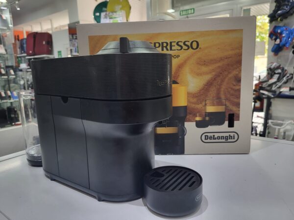 494643 1 CAFETERA NESPRESSO VERTUO POP NEGRA + CAJA