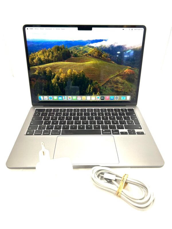 494833 4 MACBOOK AIR A2681 2023 M2 256GB SSD 8GB RAM + CARGADOR