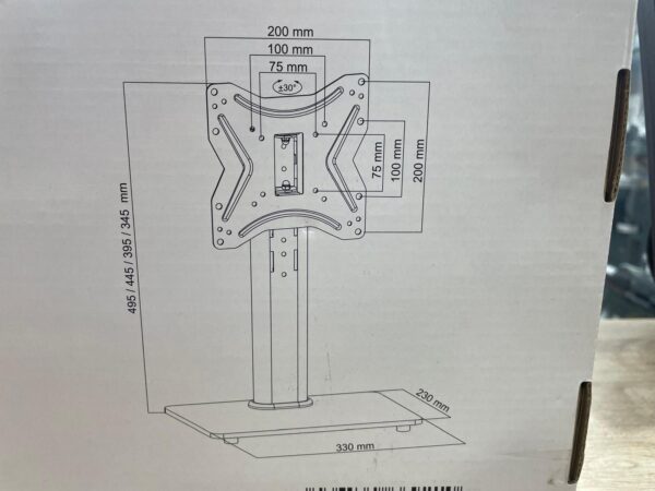 495039 4 SOPORTE DE MESA PARA TV GRIFEMA 17-43"