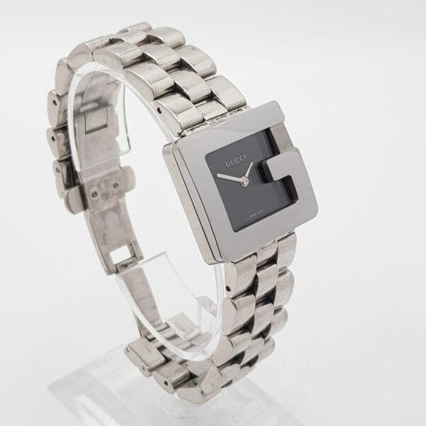 495466 3 RELOJ PULSERA GUCCI 3600J SQUARE FACE CORREA ACERO