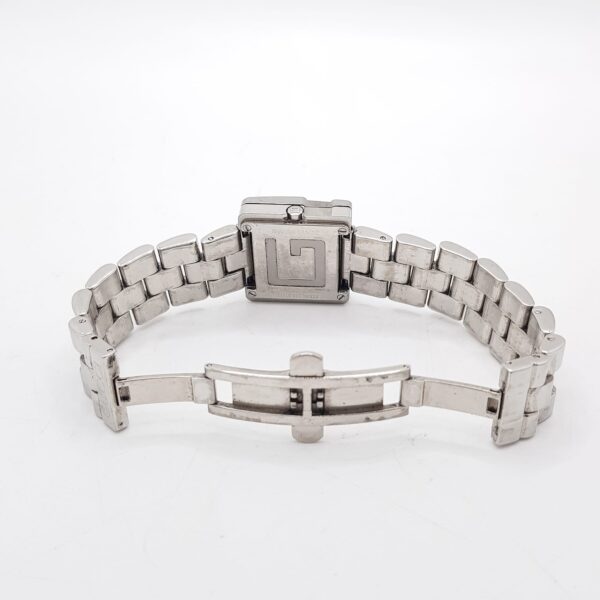 495466 4 RELOJ PULSERA GUCCI 3600J SQUARE FACE CORREA ACERO