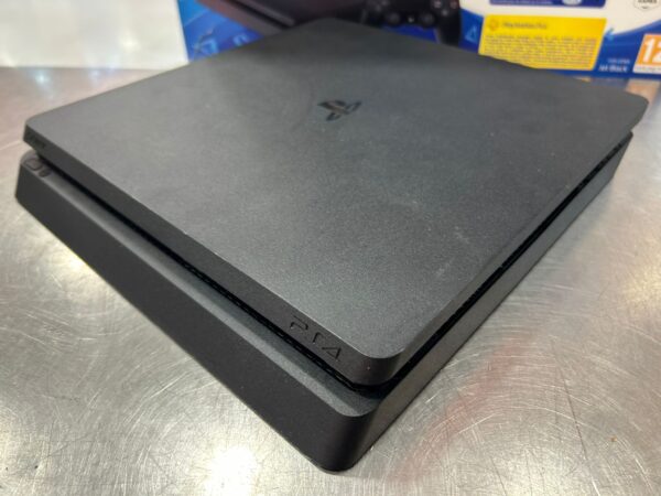 495534 3 CONSOLA PS4 SLIM 500GB+CABLES+CAJA